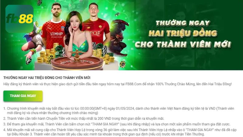Quà tặng hấp dẫn cho các tân binh
